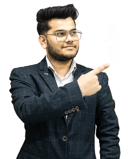 Professional man aiming towards right direction