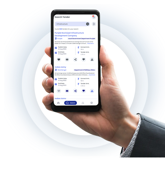 Tender Alert Mobile App